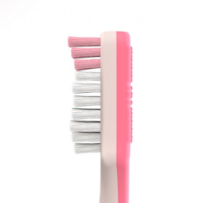 Дитяча зубна щітка Suavinex Stage 3, від 6 років, рожева