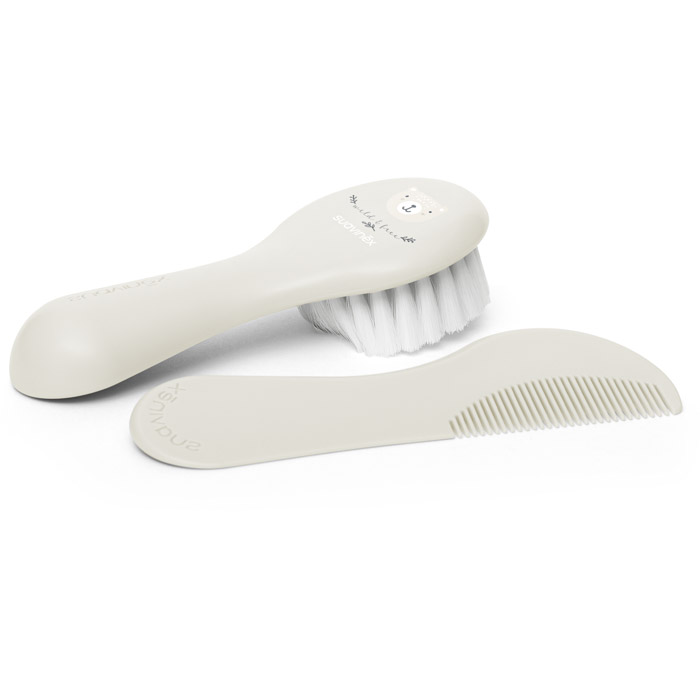 Набор расчесок Suavinex Wild Free, бежевый (2 шт)