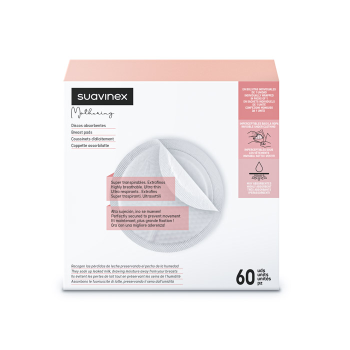 Прокладки для грудей Suavinex, 60 шт.