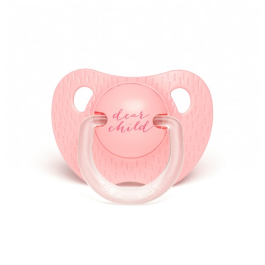 Пустышка анатомическая Suavinex, +18 месяцев, Смысл жизни розовая Пустышка анатомическая Suavinex, +18 месяцев, Смысл жизни розовая