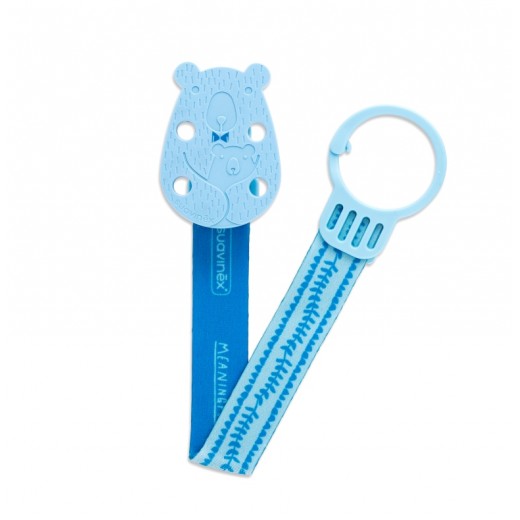 Клипса для пустышки Suavinex, Смысл жизни голубая лента