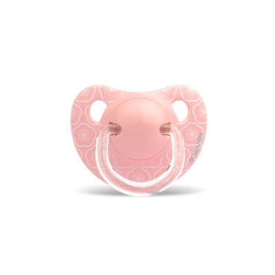 Пустушка анатомічна Suavinex, 0-6 місяців, Історії панди рожеві квітки