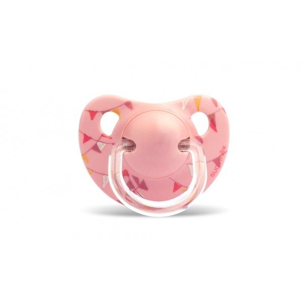 2 анатомические пустышки Suavinex, 18+, Феерические истории розовые