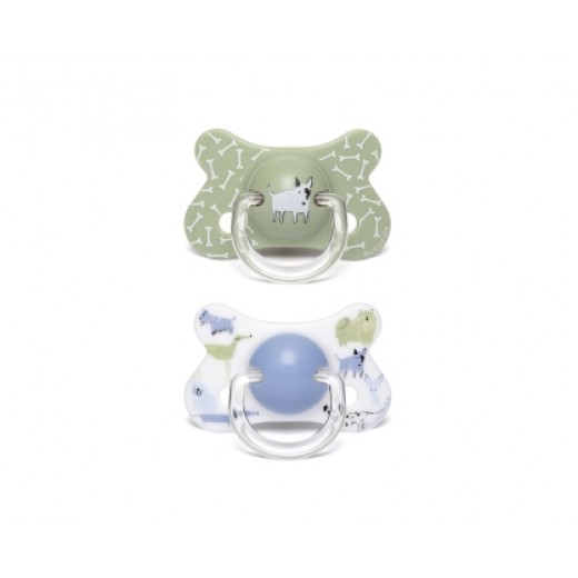 2 пустышки физиологические Suavinex, +18 месяцев, Истории щенков зеленая, голубая 2 пустышки физиологические Suavinex, +18 месяцев, Истории щенков зеленая, голубая