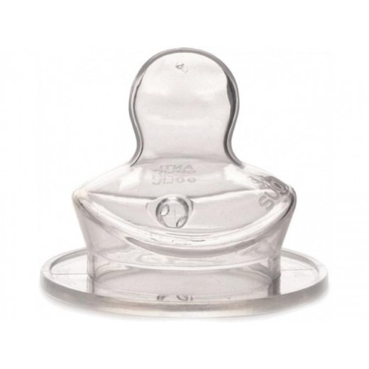 Соска силіконова анатомічна Suavinex, середній потік, +6 місяців