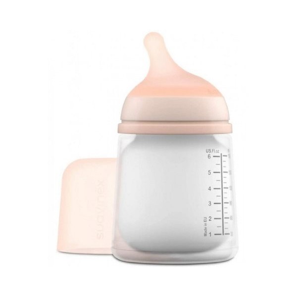 Пляшечка антиколікова ZERO.ZERO, 180 мл, соска адаптивний потік Пляшечка антиколікова ZERO.ZERO, 180 мл, соска адаптивний потік