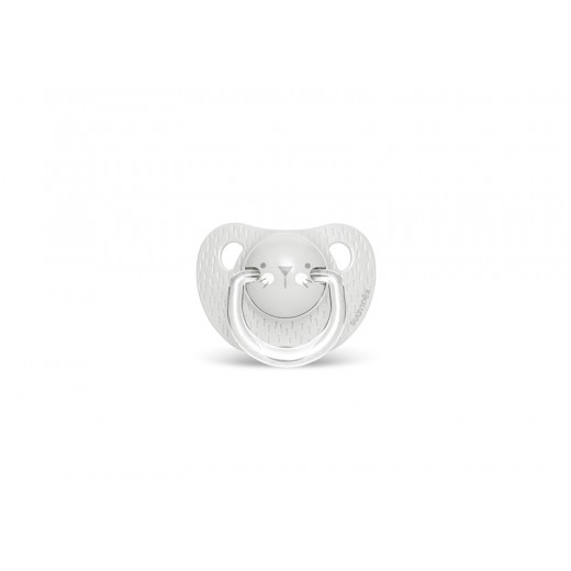 Пустушка анатомічна, 0-6 місяців, Hygge:Затишні історіїсіра Пустушка анатомічна, 0-6 місяців, Hygge:Затишні історіїсіра