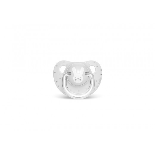 Пустушка анатомічна, 0-6 місяців, Hygge:Затишні історії сірий зайчик Пустушка анатомічна, 0-6 місяців, Hygge:Затишні історії сірий зайчик