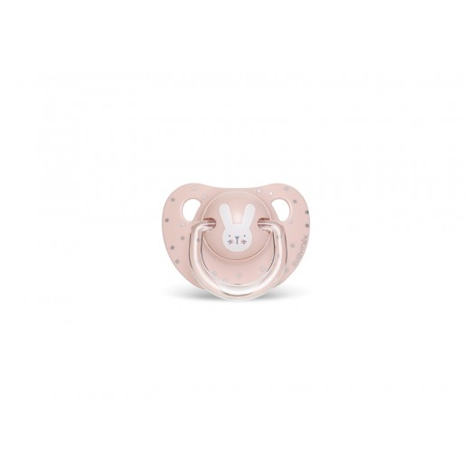 Пустушка анатомічна, 0-6 місяців, Hygge:Затишні історії рожевий зайчик Пустушка анатомічна, 0-6 місяців, Hygge:Затишні історії рожевий зайчик