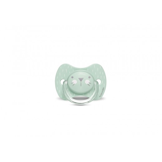 Пустушка фізіологічна, 0-6 міс. Suavinex - Затишні історії, бірюзова