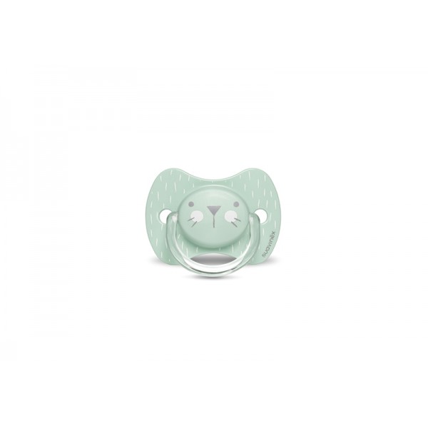 Пустышка физиологическая, 0-6 мес. Suavinex - Уютные истории, бирюзовая