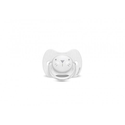 Пустышка физиологическая, 0-6 мес. Suavinex - Уютные истории, серая Пустышка физиологическая, 0-6 мес. Suavinex - Уютные истории, серая