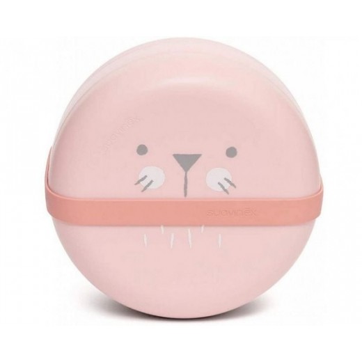 Набор комбинированных тарелок Suavinex - Уютные истории, розовый