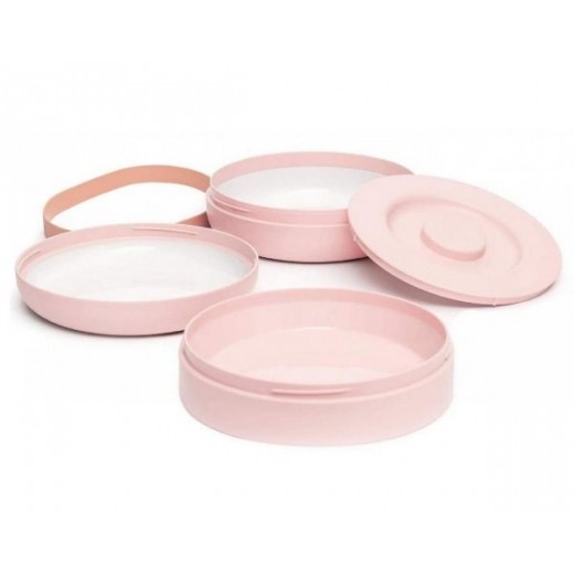 Набір комбінованих тарілок Suavinex - Затишні історії, рожевий Набір комбінованих тарілок Suavinex - Затишні історії, рожевий