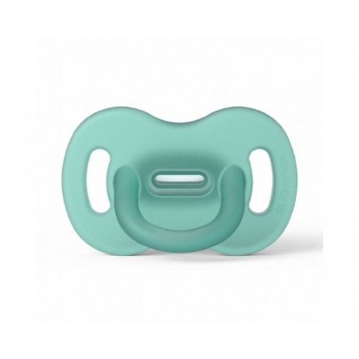 Пустушка силіконова Suavinex фізіологічна соска 0-6 місяців, зелена Пустушка силіконова Suavinex фізіологічна соска 0-6 місяців, зелена