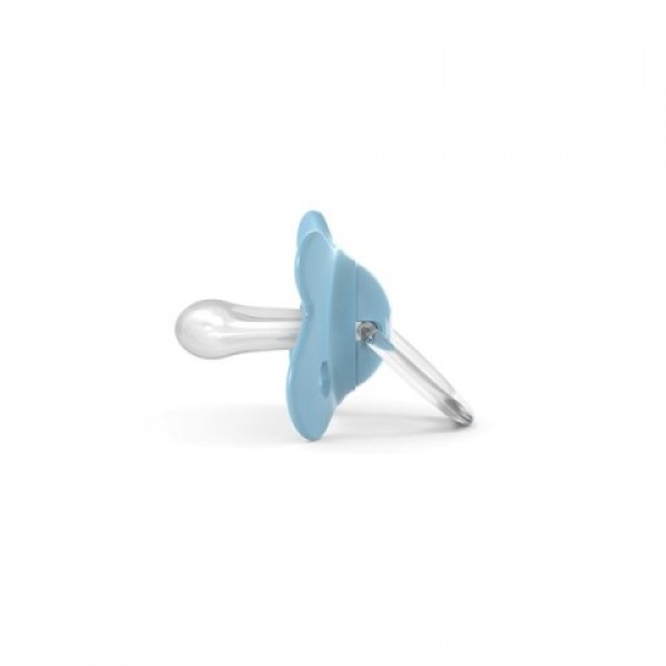 Пустышка физиологическая Suavinex, 2 - 4 месяца, Истории малышей, голубая