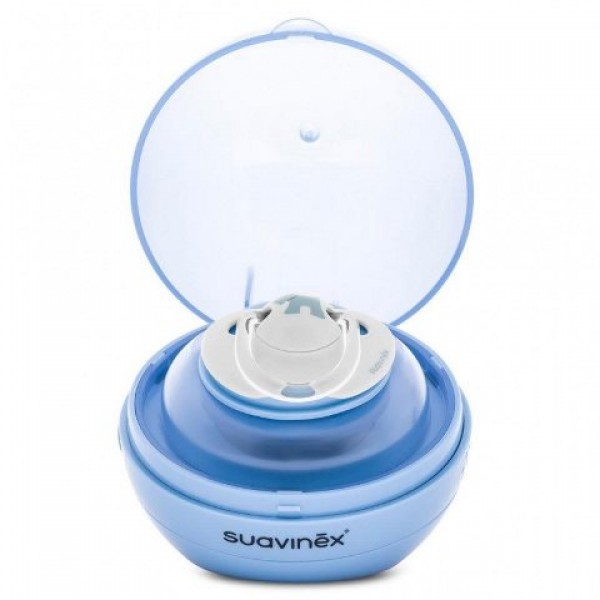 Стерилизатор портативный для пустышек Suavinex, синий