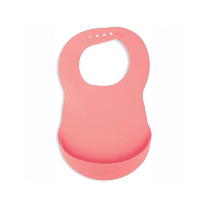 Нагрудник Suavinex Лісові історії, рожевий