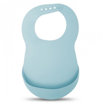 Нагрудник Suavinex Лесные истории, голубой