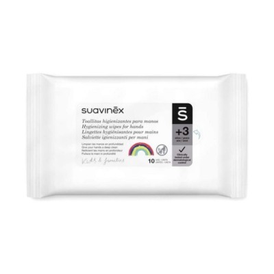 Серветки з антисептичним ефектом Suavinex 10 шт.