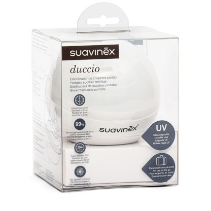 Портативный стерилизатор для пустышек Suavinex, белый