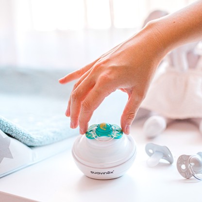 Портативный стерилизатор для пустышек Suavinex, белый