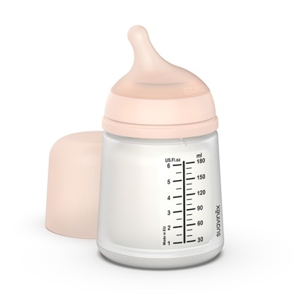 Набір Suavinex ZERO.ZERO (пляшечка 180 мл + пустушка SX Pro MINI)