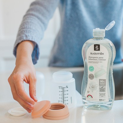 Средство для мытья детской посуды Suavinex 2×500 мл