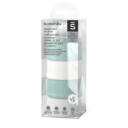 Контейнер для сухих сумішей Suavinex Bonhomia зелений