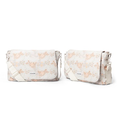 Сумка для мами Suavinex Poetry велика, біла