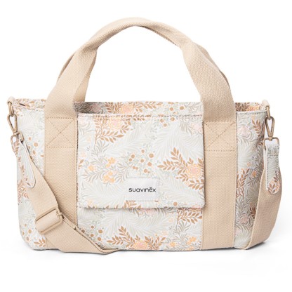 Сумка для мами Suavinex Poetry маленька, біла