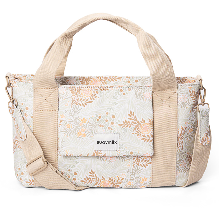 Сумка для мами Suavinex Poetry маленька, біла
