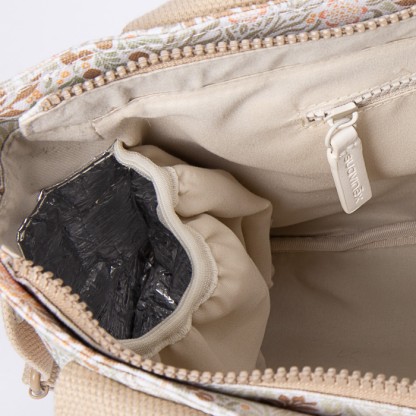 Сумка для мами Suavinex Poetry маленька, біла