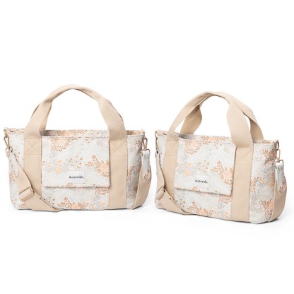 Сумка для мами Suavinex Poetry маленька, біла