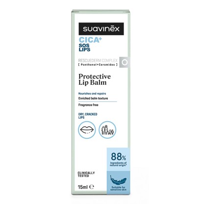 Бальзам для губ Suavinex CICA SOS для всієї родини 15 мл