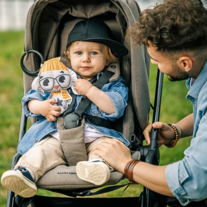 Підвіска брязкальце Tiny Love"Кролик", колекція "Rock N Roll"