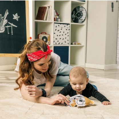 Підвіска брязкальце Tiny Love"Кролик", колекція "Rock N Roll"