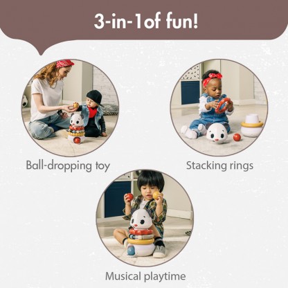 Музыкальная пирамидка Tiny Love, колекція "Rock N Roll"