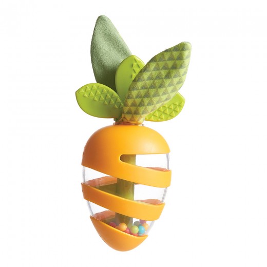 Прорізувач-брязкальце "Морквинка"