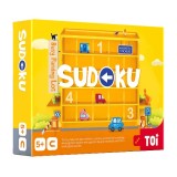 Настільна магнітна гра-судоку TOI "Жвава парковка"