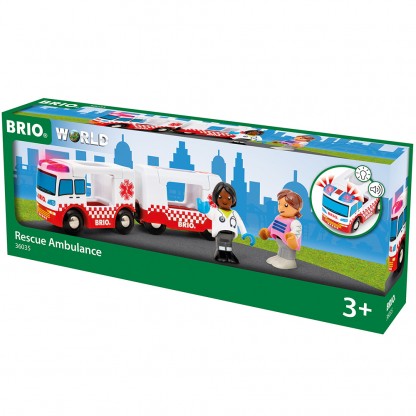 Машина скорой помощи для железной дороги BRIO