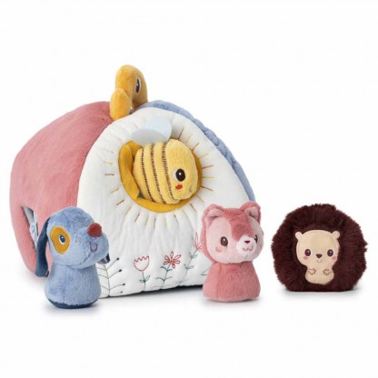 Игровой набор Lilliputiens Домик Собачки Жюля и 4 погремушки