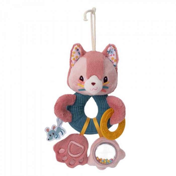 Розвиваюча іграшка на коляску Lilliputiens Котик Жанетт 
