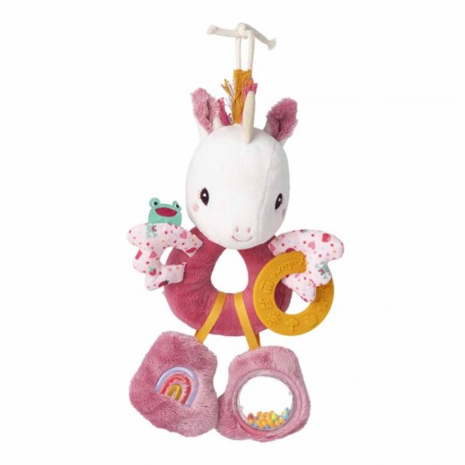 Развивающая игрушка на коляску Lilliputiens Единорог Лина Развивающая игрушка на коляску Lilliputiens Единорог Лина