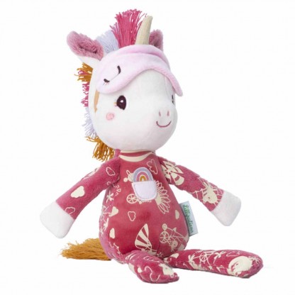 Мягкая игрушка Lilliputiens Единорог Лина (светится в темноте)