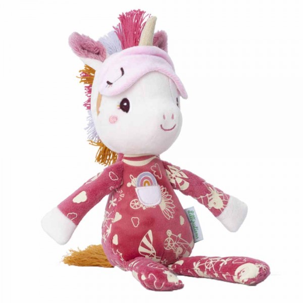 М'яка іграшка Lilliputiens Єдиноріг Ліна (світиться в темряві)