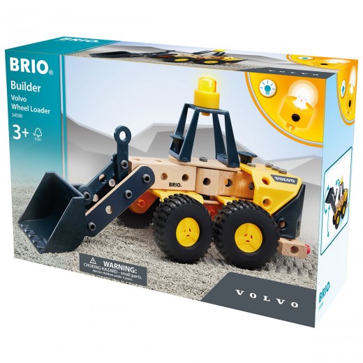 Конструктор BRIO Builder Навантажувач Volvo (34598)