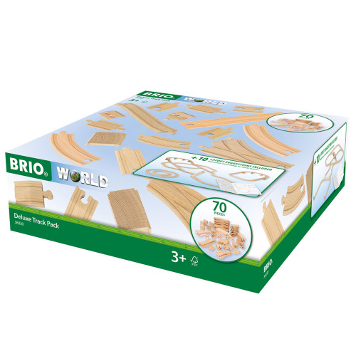 Набор расширений для железной дороги BRIO Deluxe 70 эл. (36030)