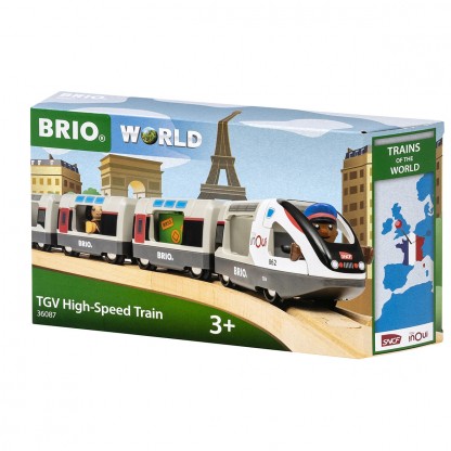 Поїзд для дитячої залізниці BRIO TGV High-Speed Train