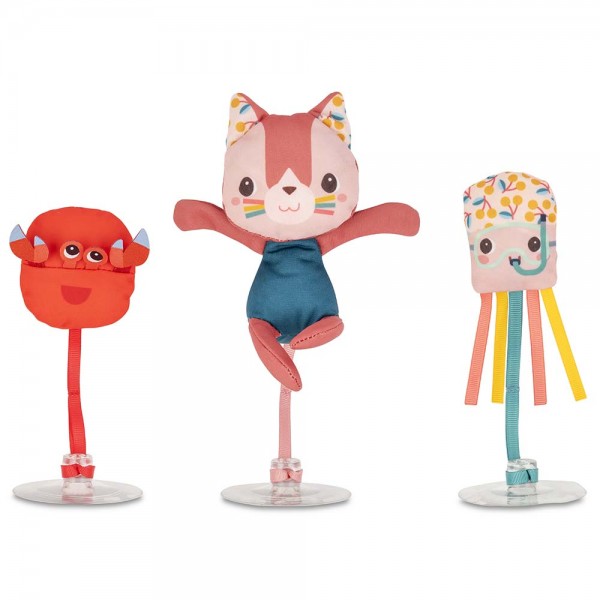 Игрушка для ванной Lilliputiens Котик Жанетт и ее друзья (83582)